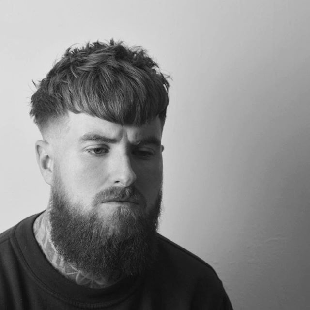 Modern Textured haircut and beard trim