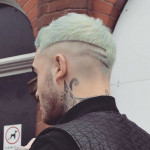 Bleached Modern Hairstyle