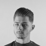 Slicked Back Haircut