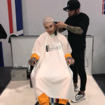 Creative hair design barber Birmingham city centre and teaching students