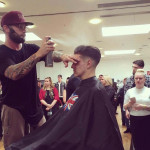 Jay teaching students